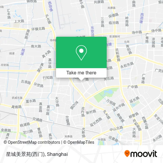 星城美景苑(西门) map