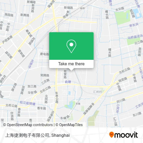 上海捷测电子有限公司 map