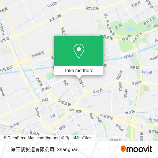 上海玉畅货运有限公司 map