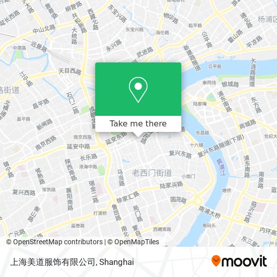 上海美道服饰有限公司 map