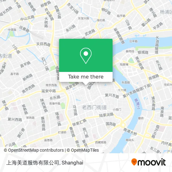 上海美道服饰有限公司 map
