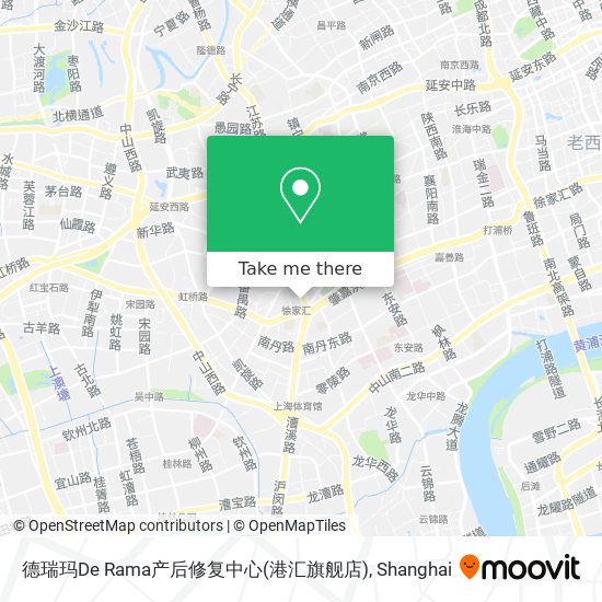 德瑞玛De Rama产后修复中心(港汇旗舰店) map