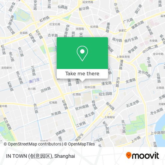 IN TOWN (创意园区) map