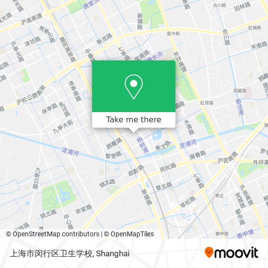 上海市闵行区卫生学校 map