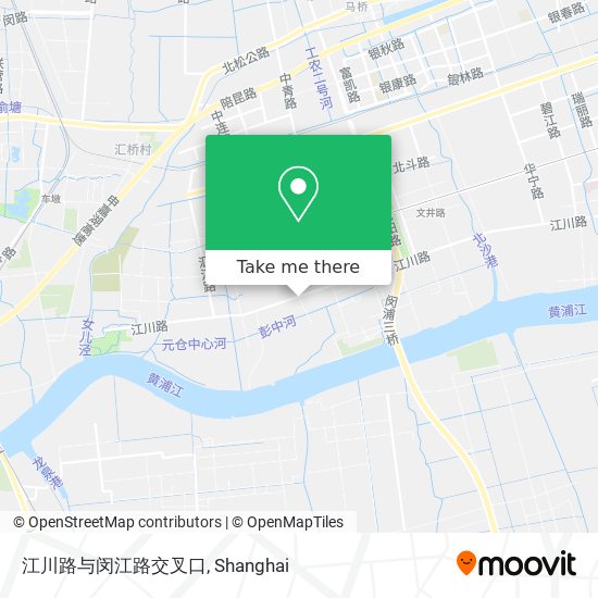 江川路与闵江路交叉口 map
