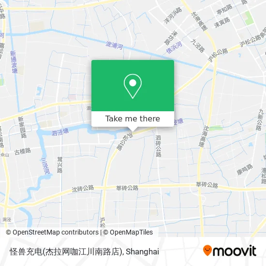 怪兽充电(杰拉网咖江川南路店) map