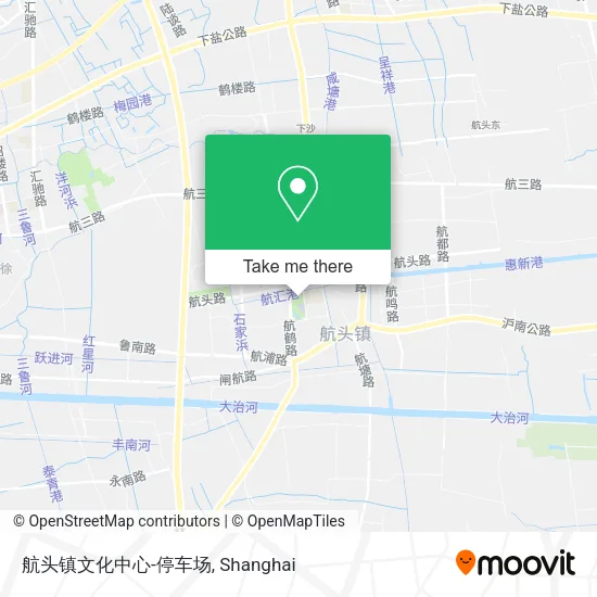航头镇文化中心-停车场 map