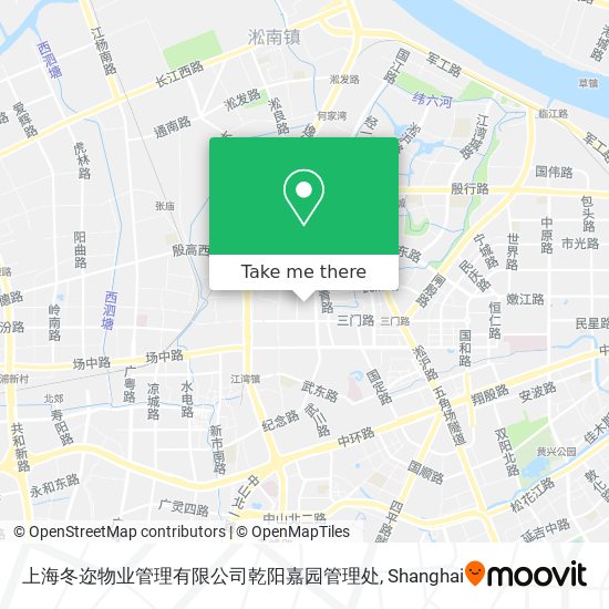 上海冬迩物业管理有限公司乾阳嘉园管理处 map