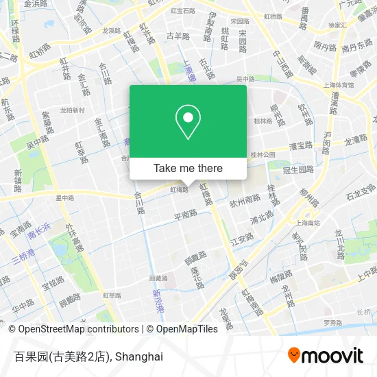 百果园(古美路2店) map