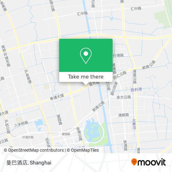 曼巴酒店 map