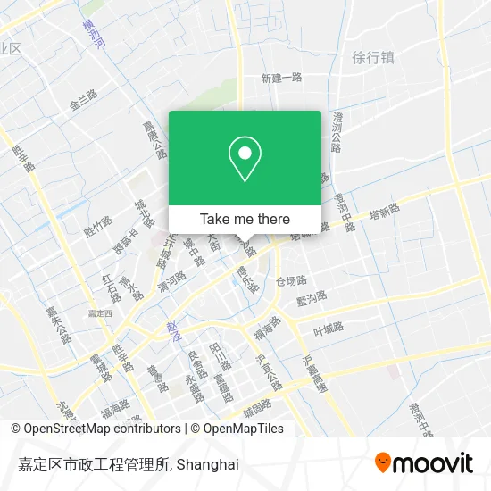 嘉定区市政工程管理所 map