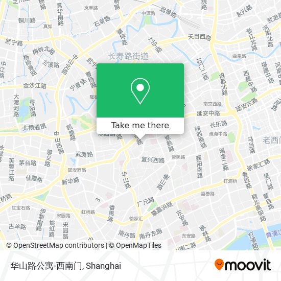 华山路公寓-西南门 map