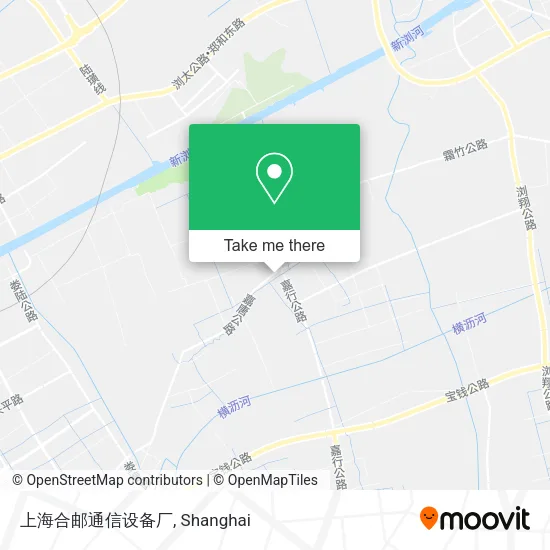 上海合邮通信设备厂 map