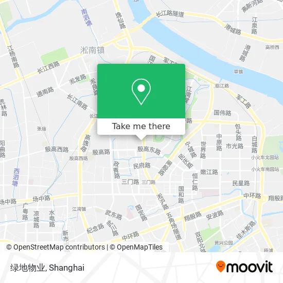 绿地物业 map