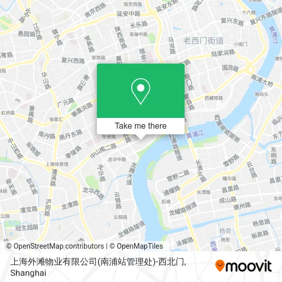 上海外滩物业有限公司(南浦站管理处)-西北门 map