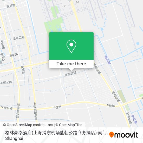 格林豪泰酒店(上海浦东机场盐朝公路商务酒店)-南门 map