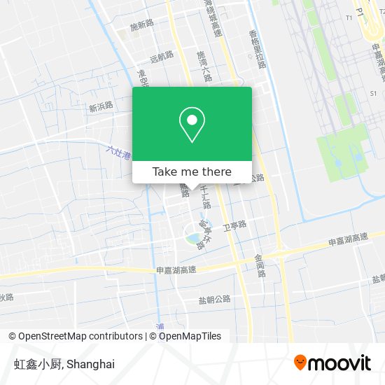 虹鑫小厨 map