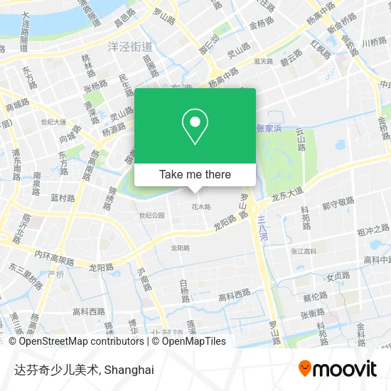 达芬奇少儿美术 map
