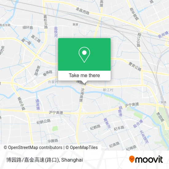 博园路/嘉金高速(路口) map