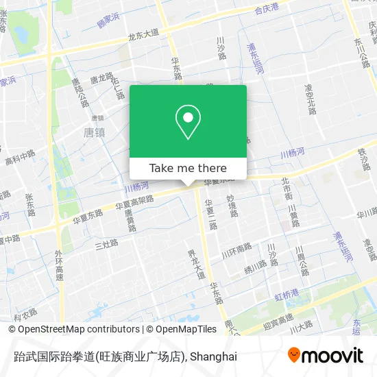 跆武国际跆拳道(旺族商业广场店) map