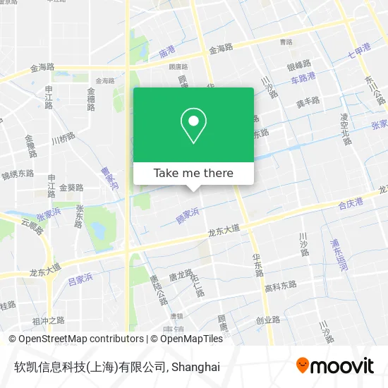 软凯信息科技(上海)有限公司 map