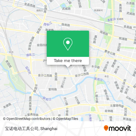 宝诺电动工具公司 map