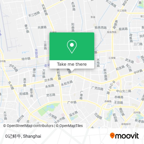 0记鲜牛 map