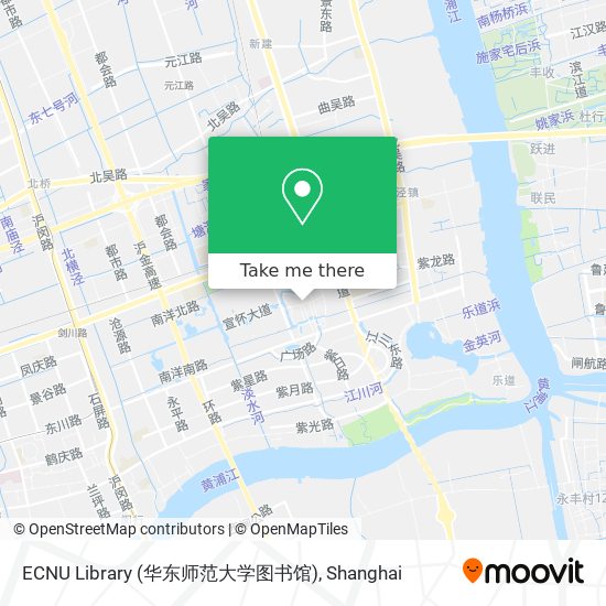 ECNU Library (华东师范大学图书馆) map