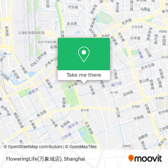 FloweringLife(万象城店) map