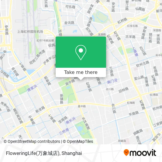 FloweringLife(万象城店) map