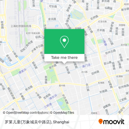 罗莱儿童(万象城吴中路店) map