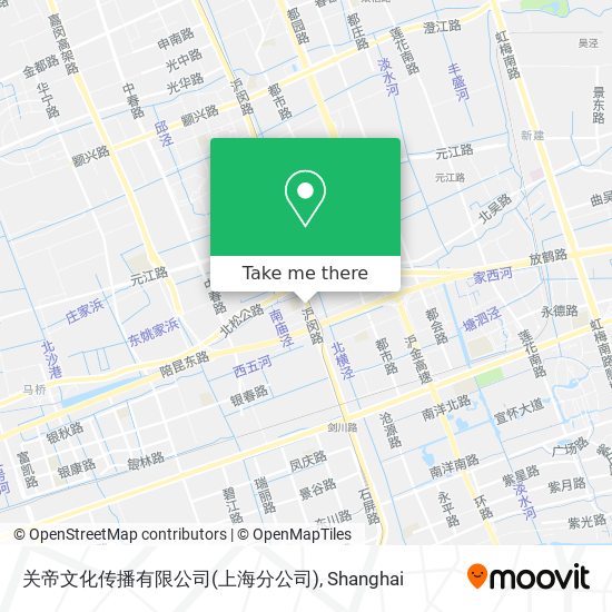 关帝文化传播有限公司(上海分公司) map