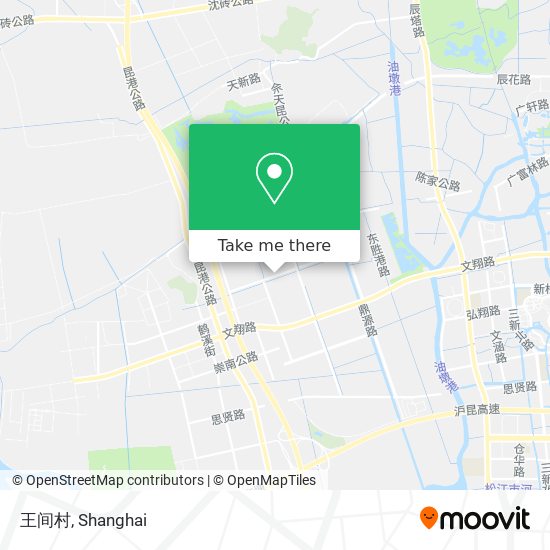 王间村 map