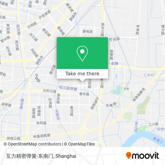 互力精密弹簧-东南门 map