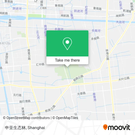 申亚生态林 map