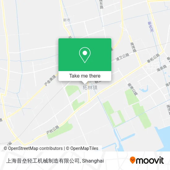 上海昔垒轻工机械制造有限公司 map
