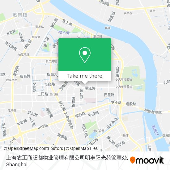 上海农工商旺都物业管理有限公司明丰阳光苑管理处 map