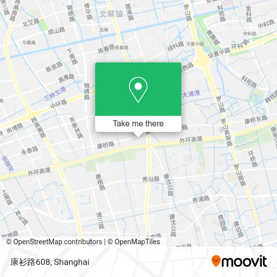 康衫路608 map