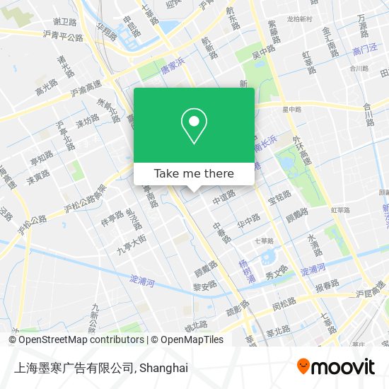 上海墨寒广告有限公司 map
