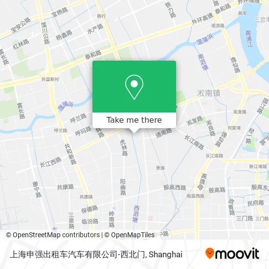 上海申强出租车汽车有限公司-西北门 map
