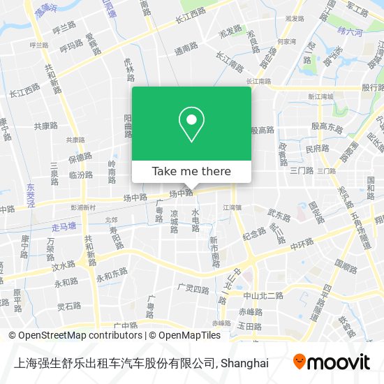 上海强生舒乐出租车汽车股份有限公司 map
