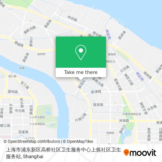 上海市浦东新区高桥社区卫生服务中心上炼社区卫生服务站 map