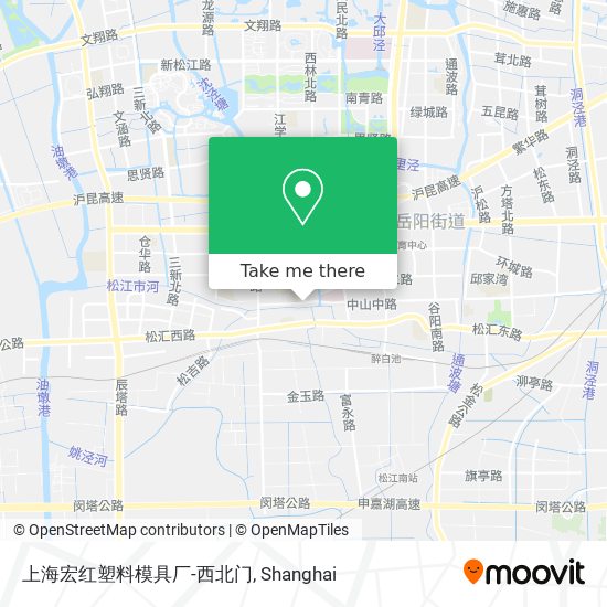 上海宏红塑料模具厂-西北门 map