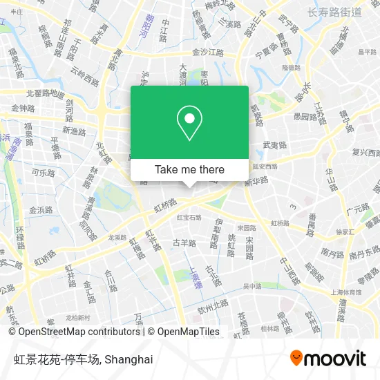 虹景花苑-停车场 map