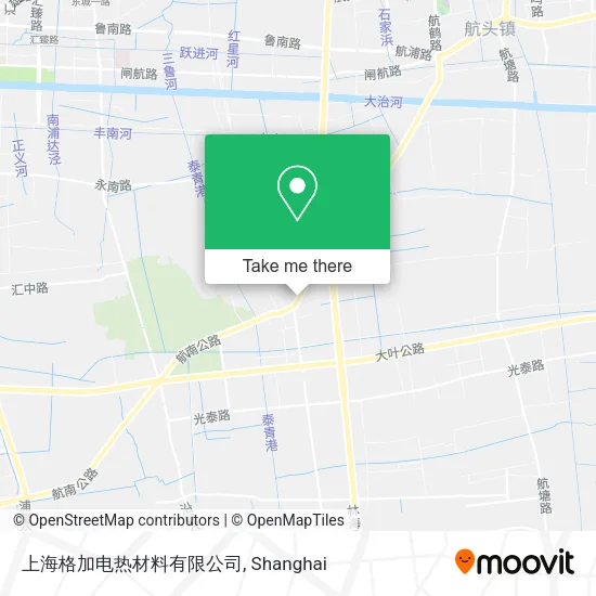 上海格加电热材料有限公司 map