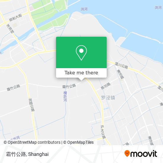 霜竹公路 map