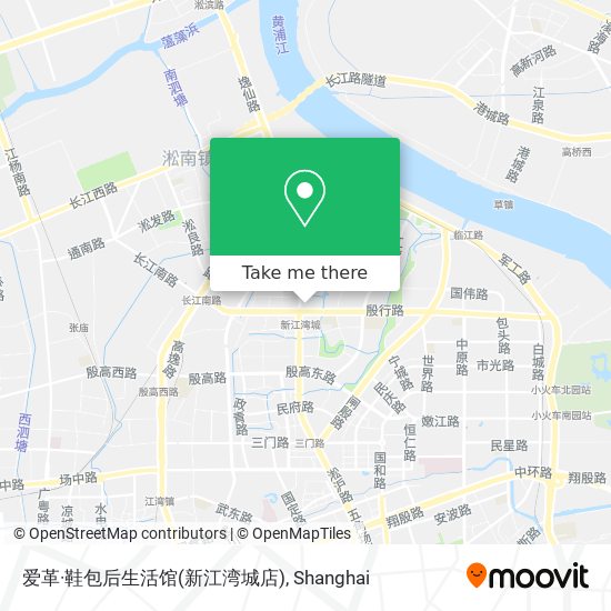 爱革·鞋包后生活馆(新江湾城店) map