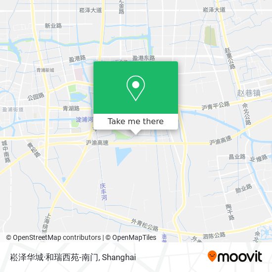 崧泽华城·和瑞西苑-南门 map