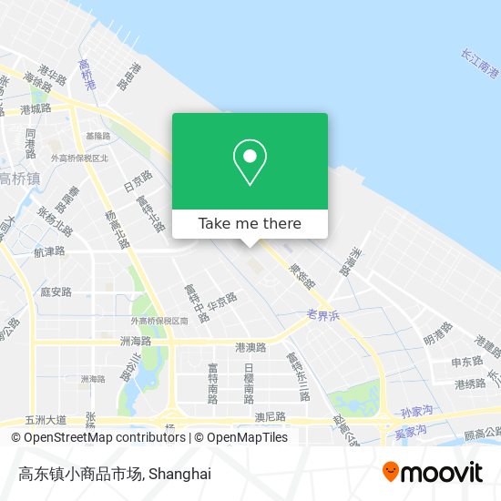 高东镇小商品市场 map