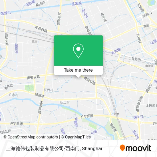 上海德伟包装制品有限公司-西南门 map